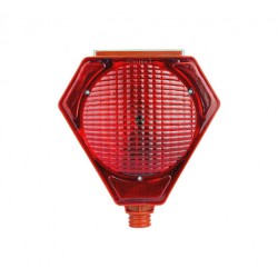 Solar Warning Lamp - Red
