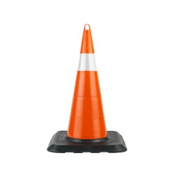 75cm Unbreakable Traffic Cone (Single Reflective) WEIGHT